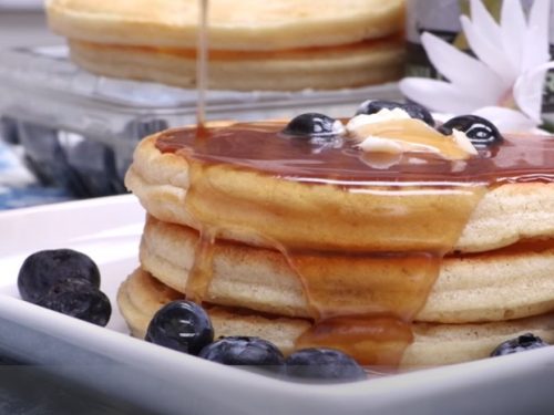 spiced maple pancakes recipe