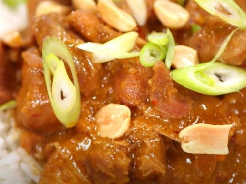 slow cooker thai peanut chicken wings recipe