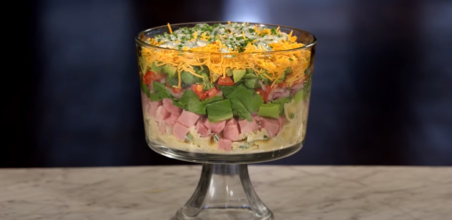 layered pasta salad recipe