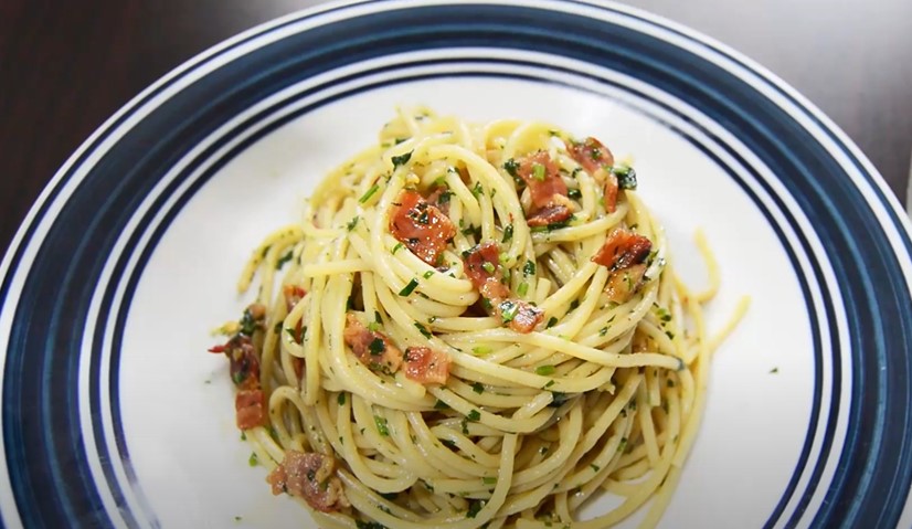 Spaghetti with Bacon Recipe 