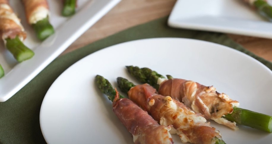 prosciutto wrapped asparagus with cheese recipe