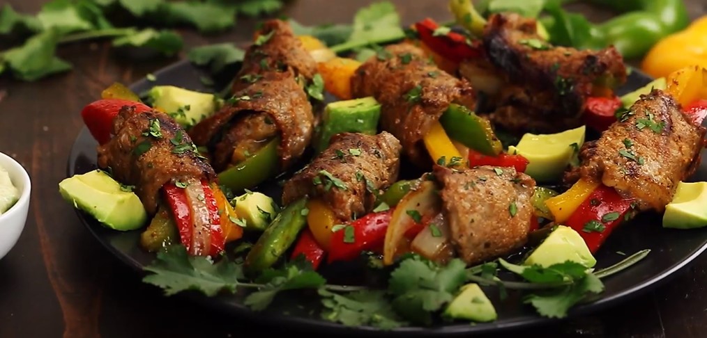 steak fajita roll ups recipe