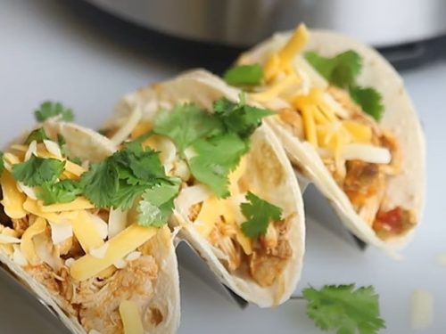pressure cooker shredded chicken taco meat recipe