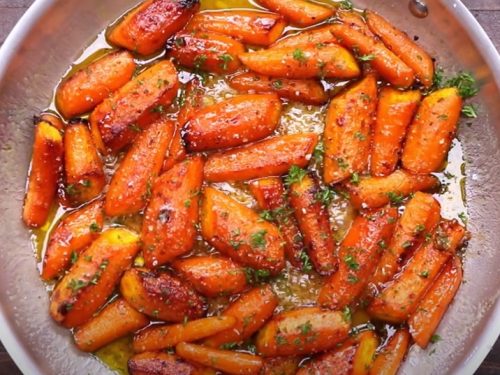 slow cooker honey-dijon glazed carrots recipe