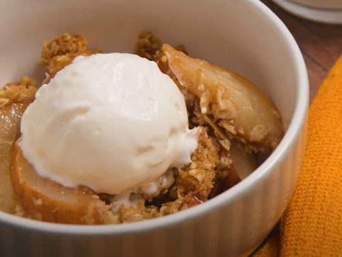 pear and apple crisps recipe