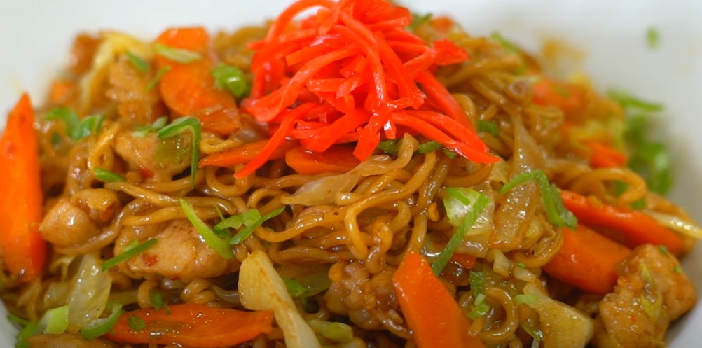 chicken yakisoba recipe