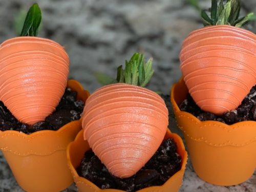 carrot chocolate-covered strawberries recipe