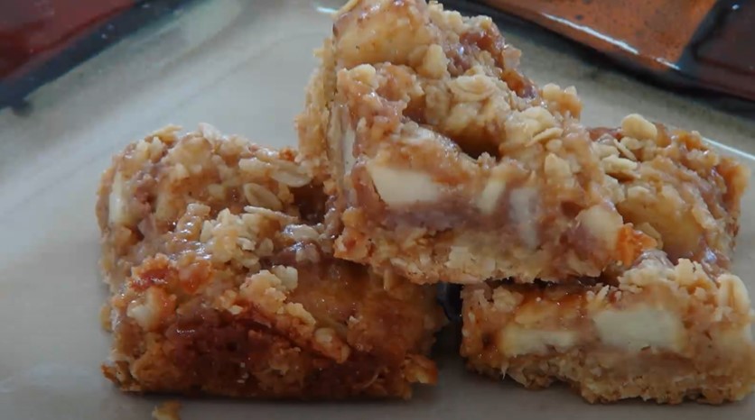 caramel apple bars recipe