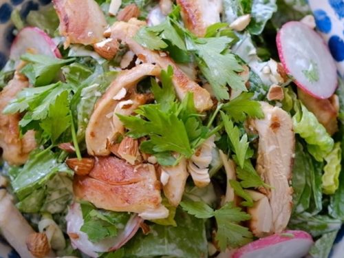 chicken and avocado caesar salad recipe