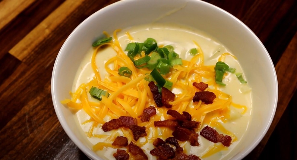 cheesy bacon ranch potato soup recipe