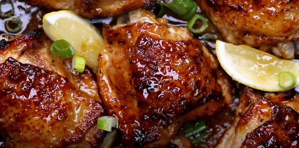 honey lemon garlic chicken recipe