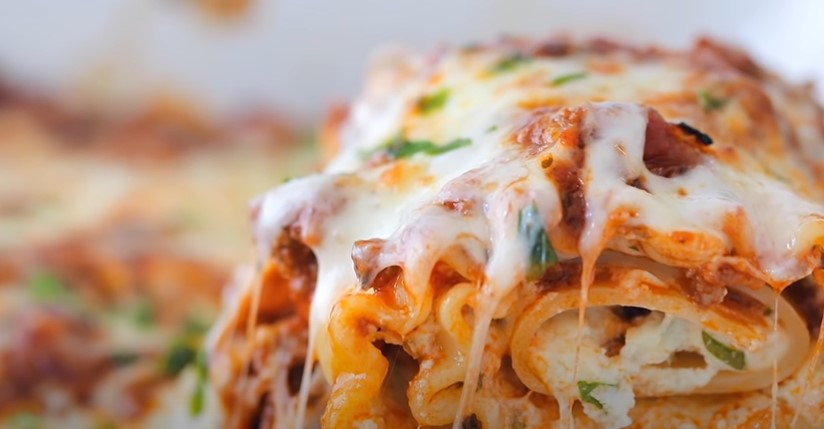 easy lasagna-stuffed burritos recipe