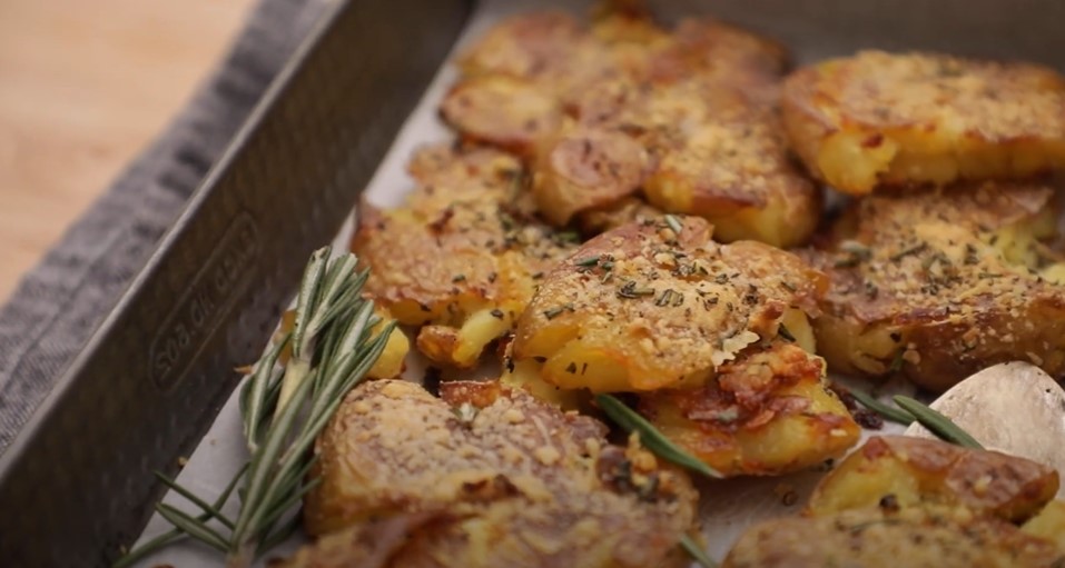 butter mashed potatoes with garlic parmesan recipe