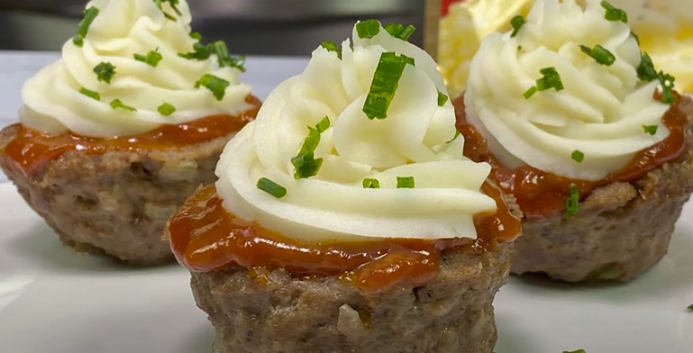 meatloaf cupcakes with mashed potato frosting recipe