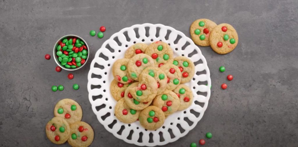 mini m&m cookies recipe