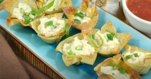 crab rangoon crescent cups recipe