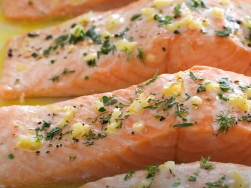 baked salmon fillets recipe