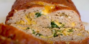 cheese stuffed turkey meatloaf recipe