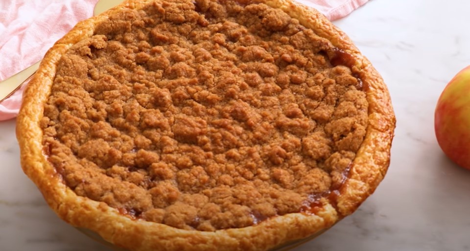 apple crumble pie recipe
