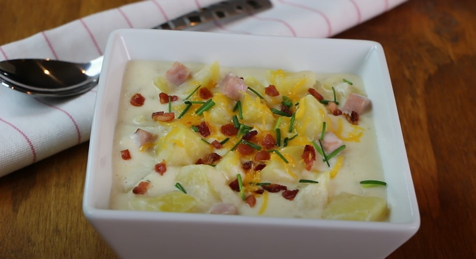 potato and ham soup recipe