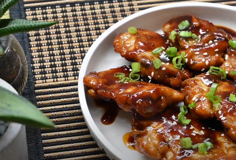 sticky asian glazed chicken recipe