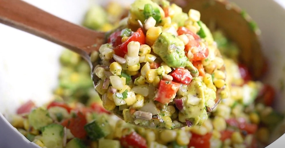 grilled corn salad recipe