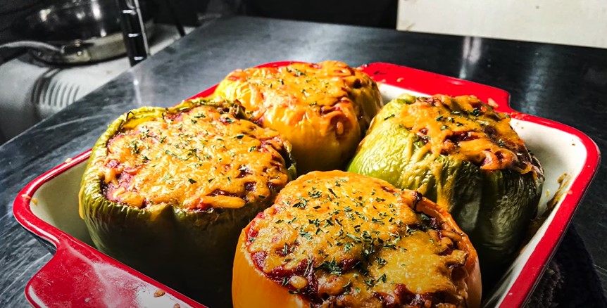 Air Fryer Stuffed Peppers Recipe