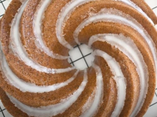 Almond Poppy Seed Bundt Cake Recipe