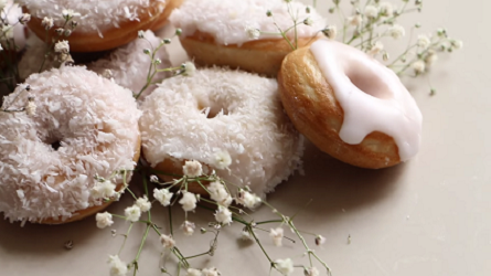 baked coconut donuts recipe