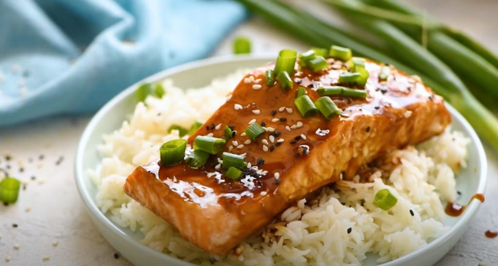 Baked Sesame Teriyaki Salmon Recipe