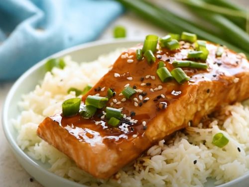 Baked Sesame Teriyaki Salmon Recipe