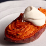 baked sweet potato with maple recipe