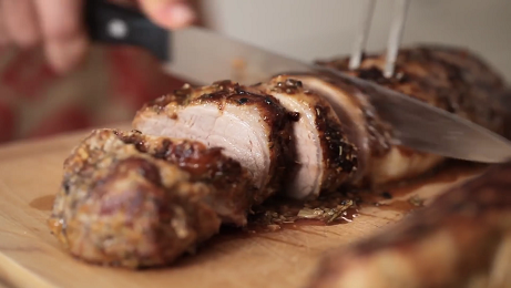 balsamic pork loin recipe