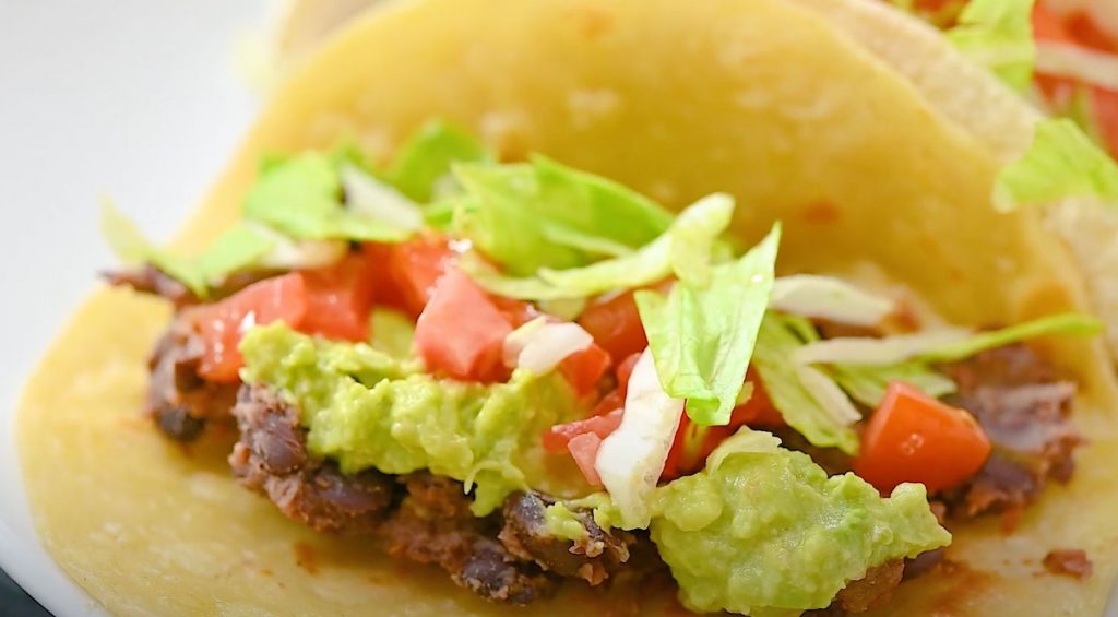 Black Bean and Vegetable Tacos Recipe