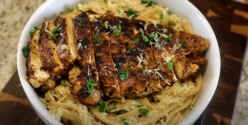 blackened chicken alfredo recipe