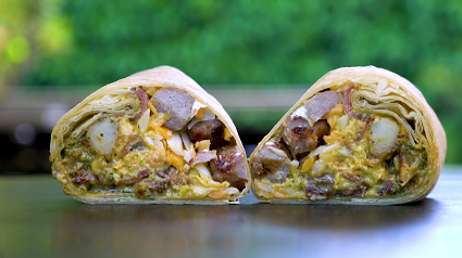 breakfast sausage burritos recipe