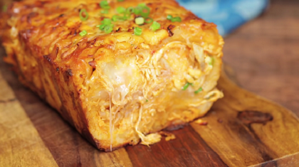 buffalo chicken pull apart bread recipe