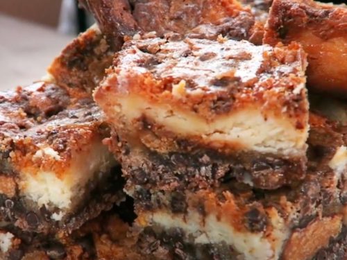 Butterfinger Cheesecake Bars Recipe
