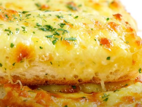 Cheesy Cheddar Garlic Breadsticks Recipe