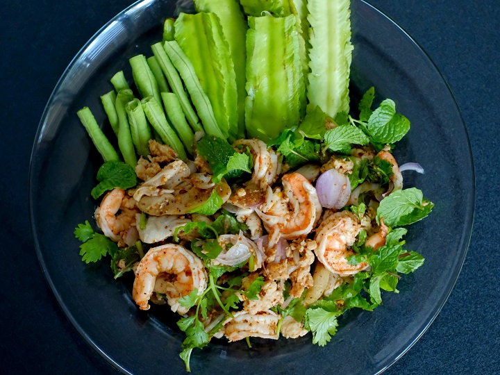 chicken and shrimp laap recipe