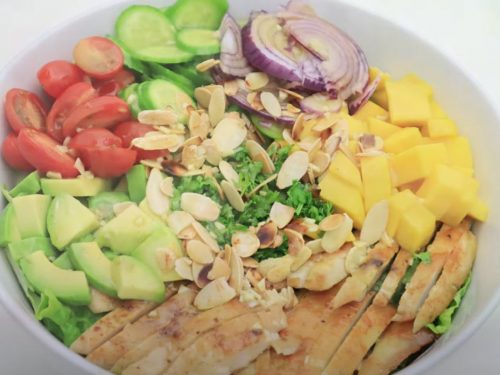 Chicken Mango Avocado Salad Recipe