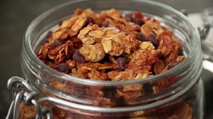 chocolate peanut butter overs granola recipe