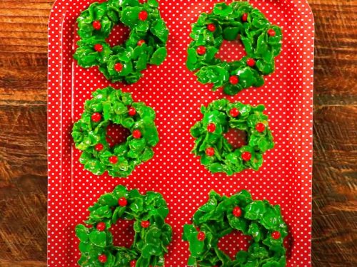 Christmas Cornflake Wreaths Recipe