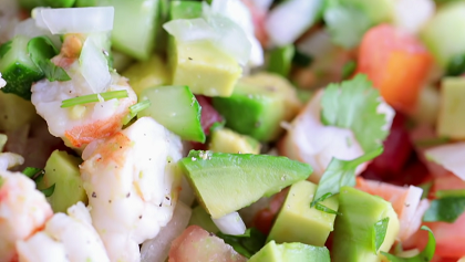 chunky shrimp guacamole recipe