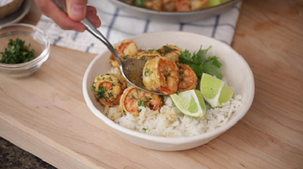 cilantro lime baked shrimp recipe