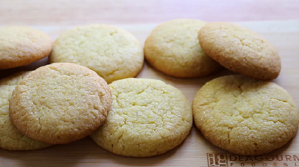 cornmeal sugar cookies recipe