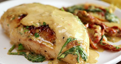 creamy sun dried tomato parmesan chicken recipe