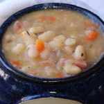 crockpot ham and bean soup recipe