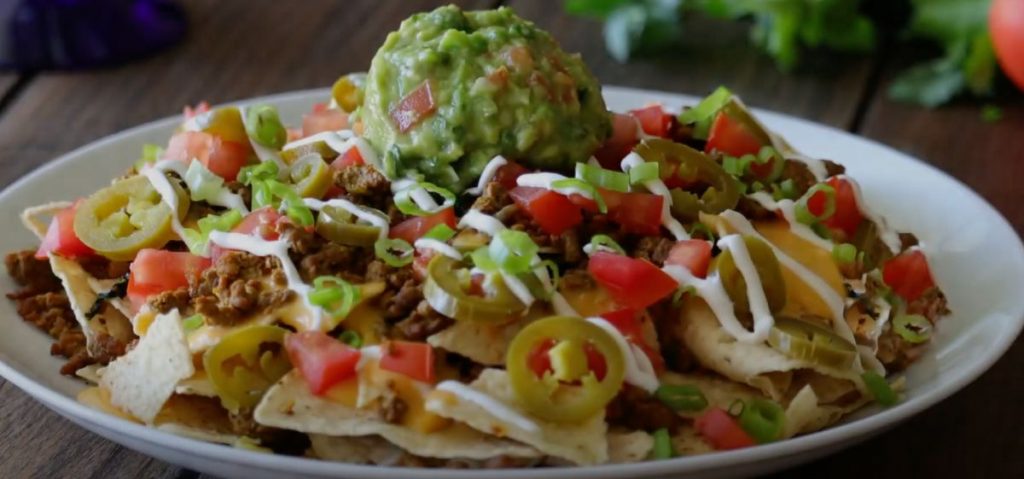 Quick and Easy Dinner Nachos Supreme Recipe