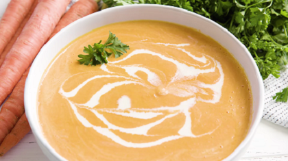 easy carrot soup recipe